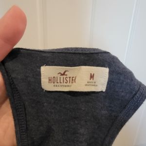 Womens Hollister blue medium tank top